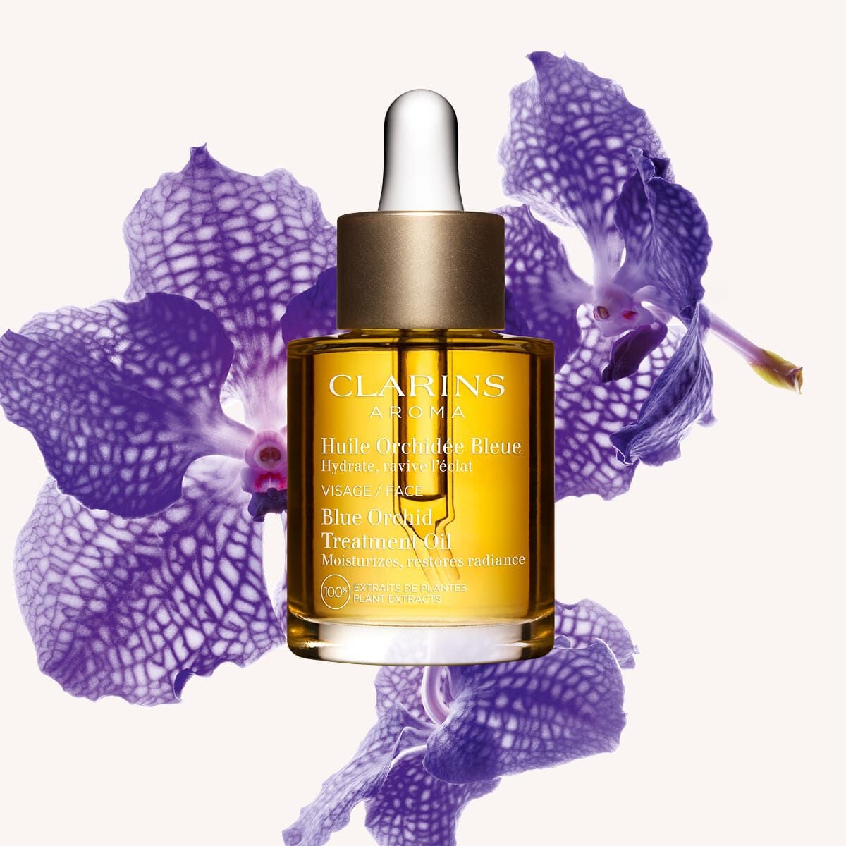プラント フェイス オイル デハイドレイテッド スキン | CLARINS® 公式