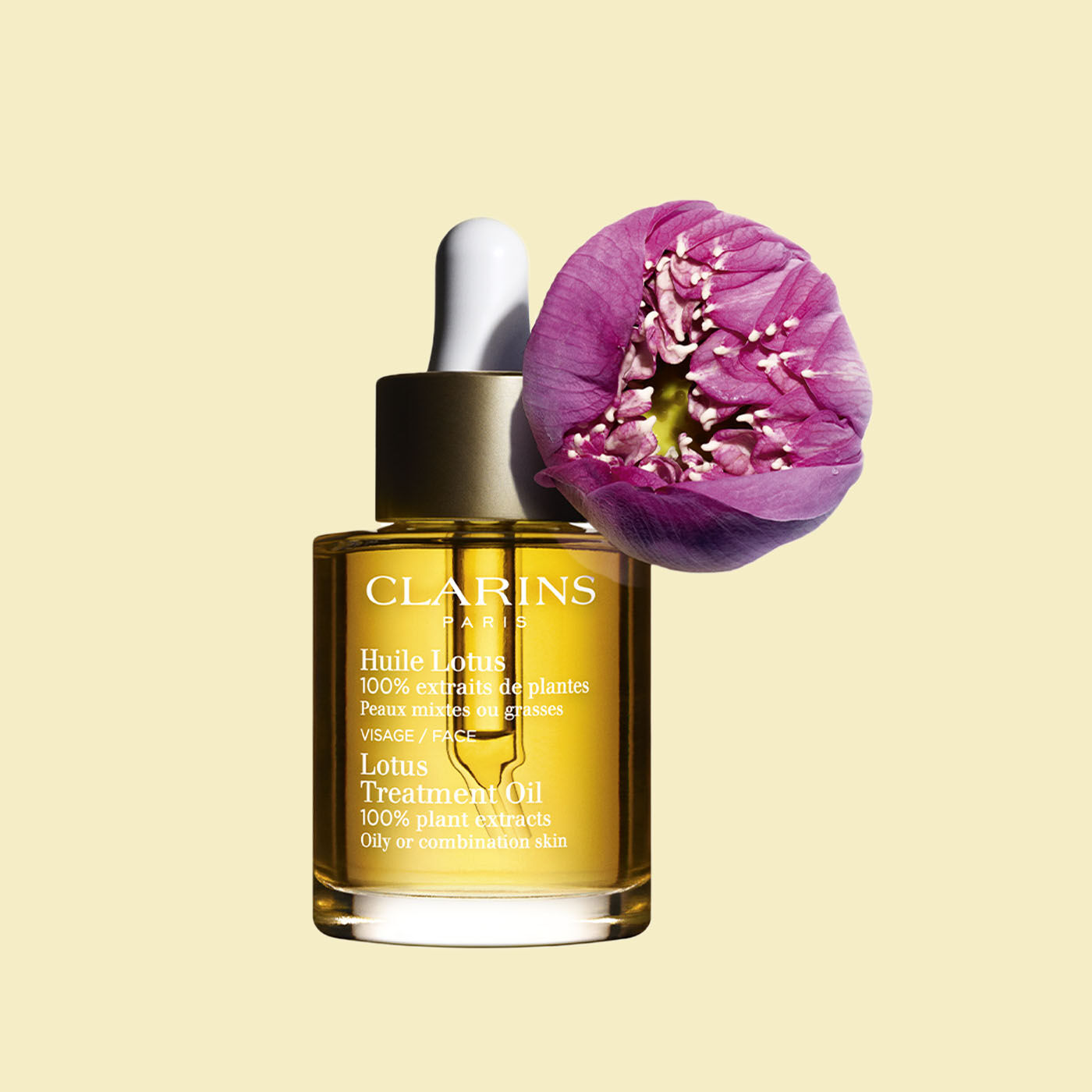 プラント フェイス オイル オイリー スキン | CLARINS® 公式通販 | CLARINS®