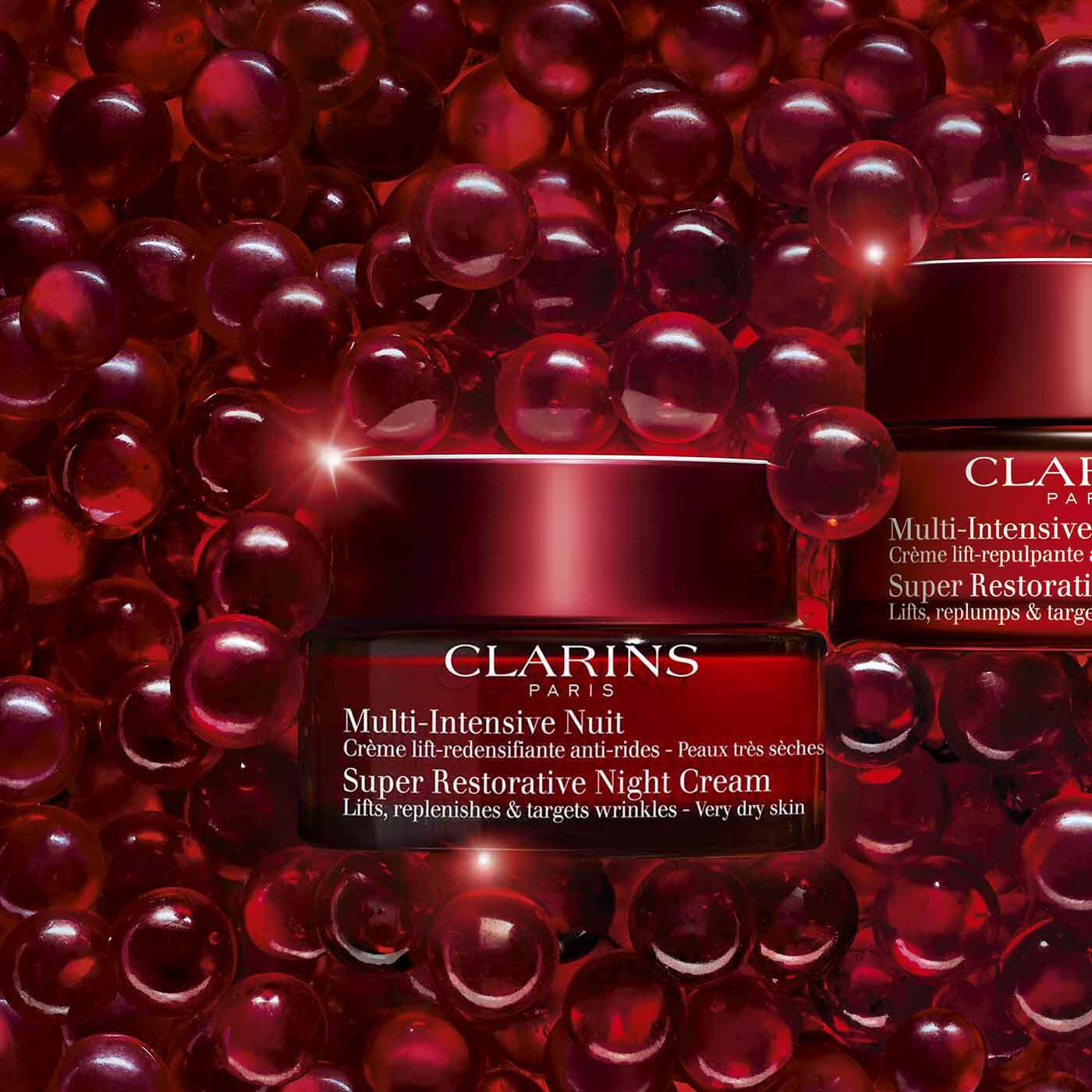 スープラ ナイト クリーム N ベリードライスキン | CLARINS® 公式通販 | CLARINS®