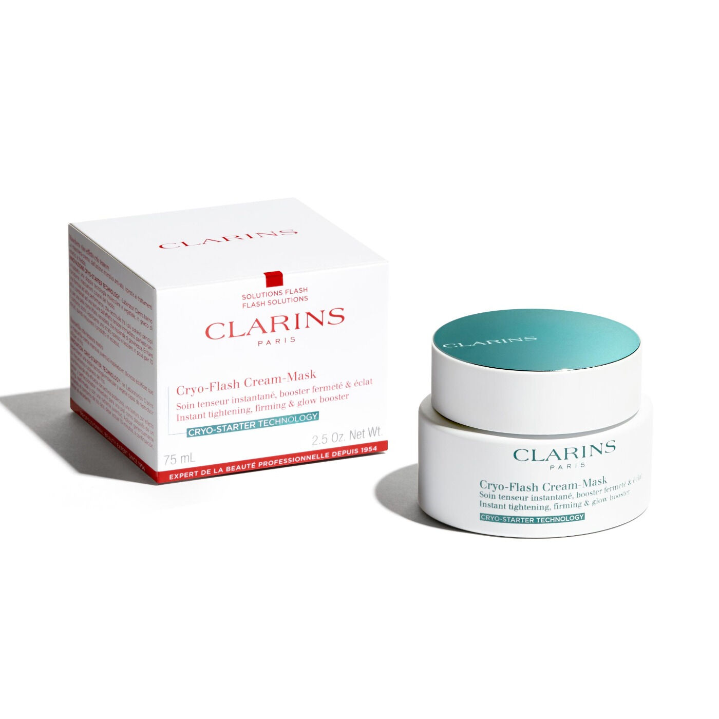 【めっちゃ変わる】 クライオ‐フラッシュ CLARINS® | マスク クリーム パック・フェイスマスク