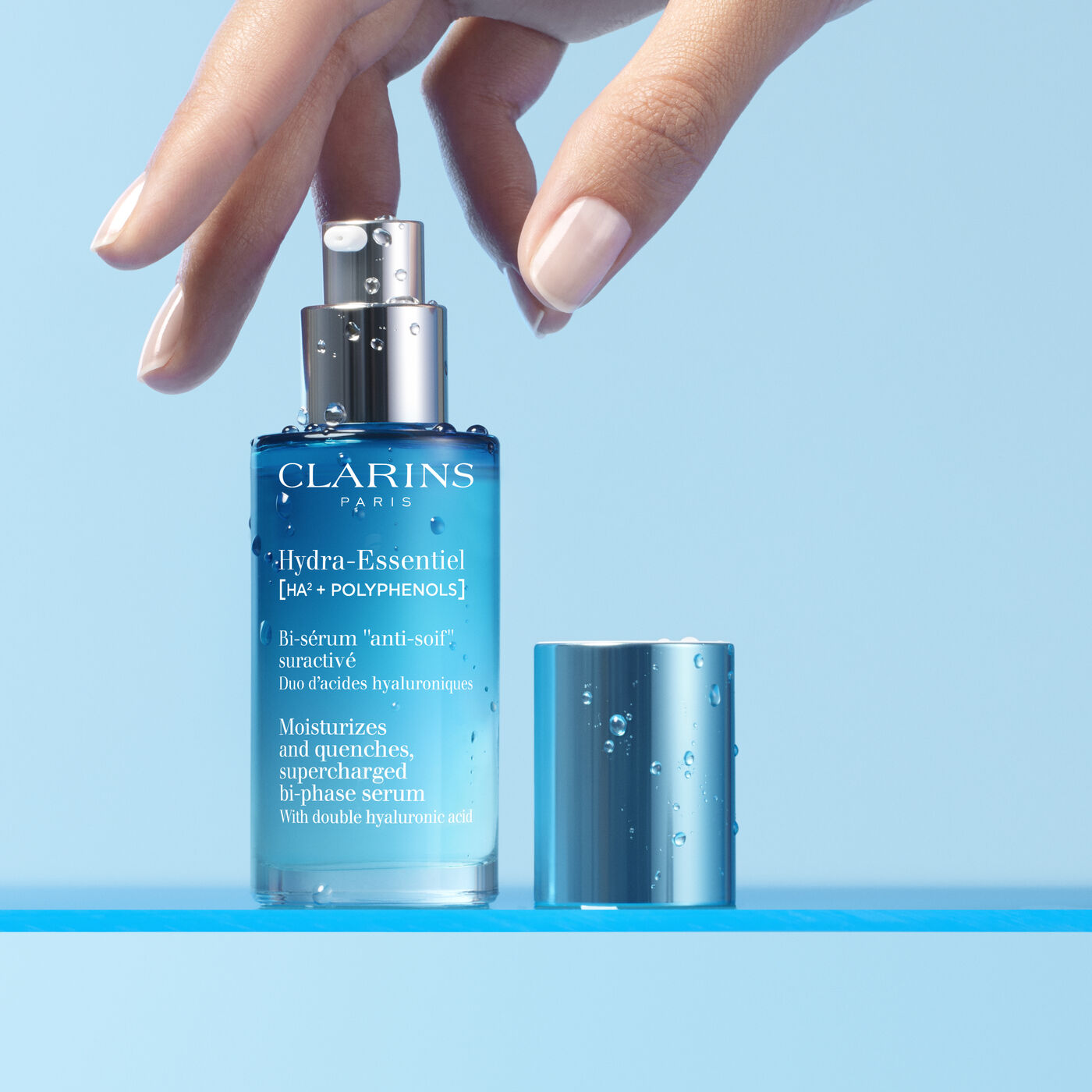 イドラ エッセンシャル バイフェーズ セラム | CLARINS® 公式