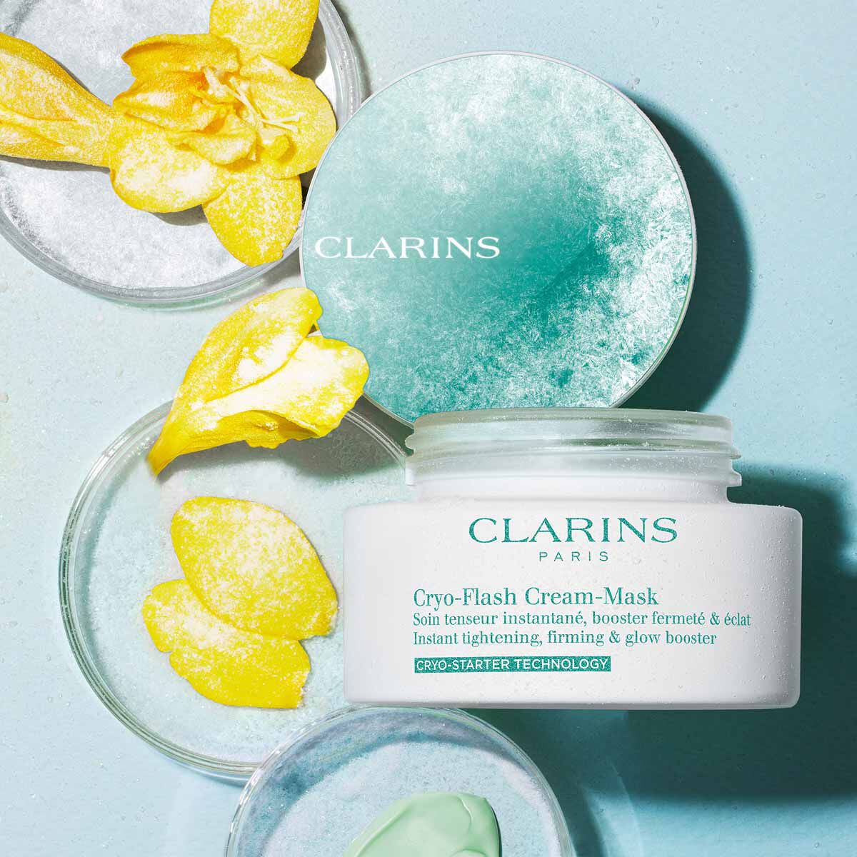 クライオ　フラッシュ　クリームマスク（パック） クライオ‐フラッシュ クリーム マスク | CLARINS®
