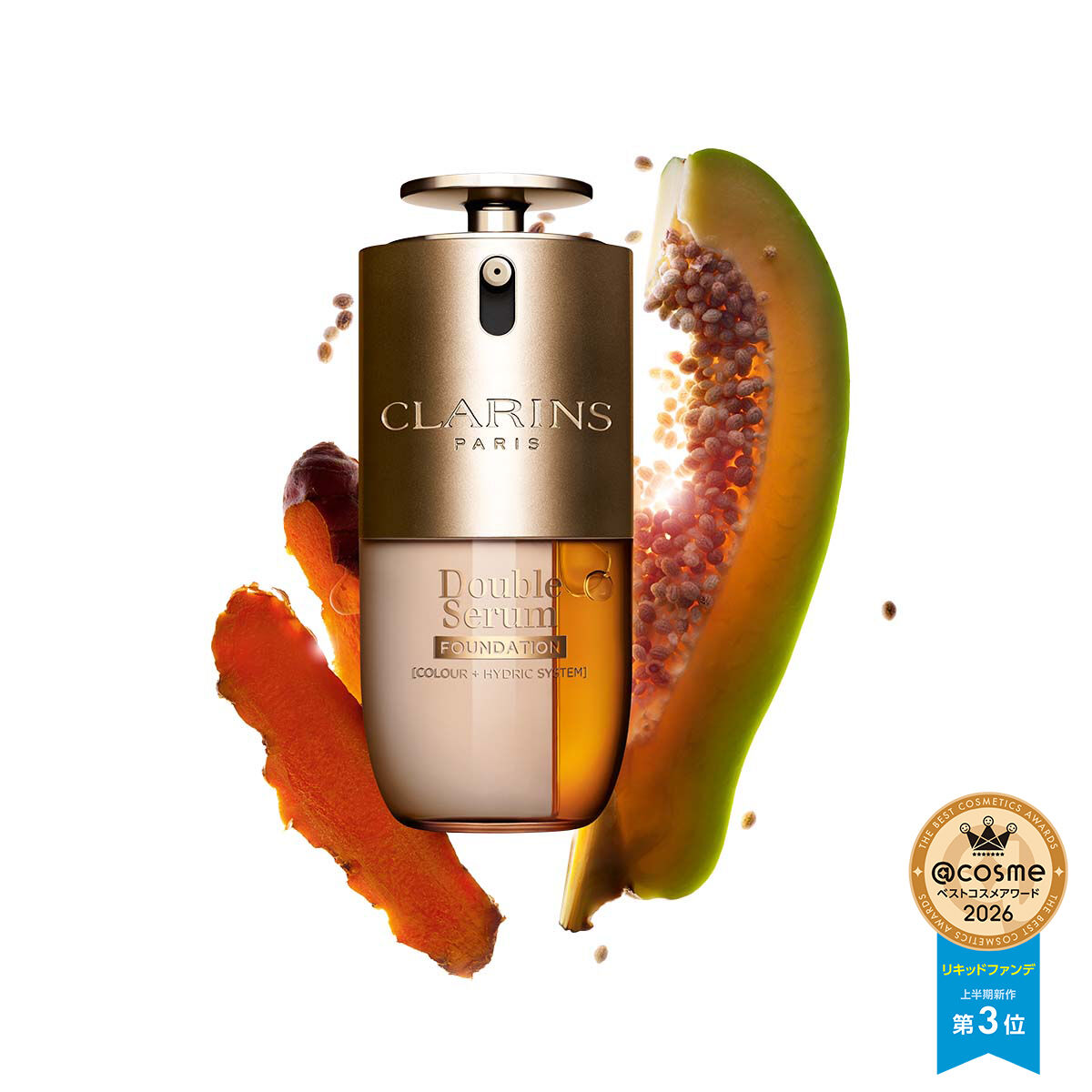 新品未使用　クラランス　ダブルセーラムファンデーションL1C 完売 ダブル セーラム ファンデーション L1C | CLARINS® 公式通販 | CLARINS®