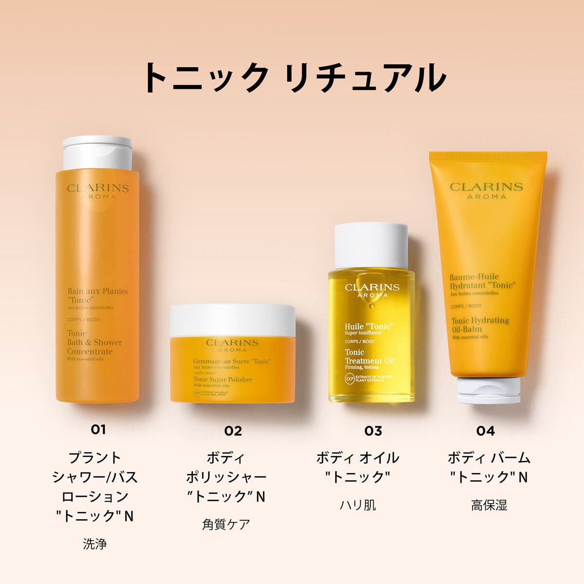 ボディ バーム ”トニック” N | CLARINS®