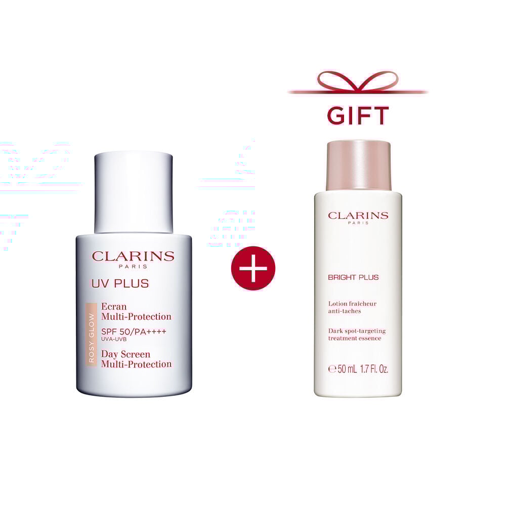 美品【即日発送】CLARINS UV PLUS SPF50 | 50ml ローズ UV-プラス マルチ デイ スクリーン N ロージーグロウ | CLARINS