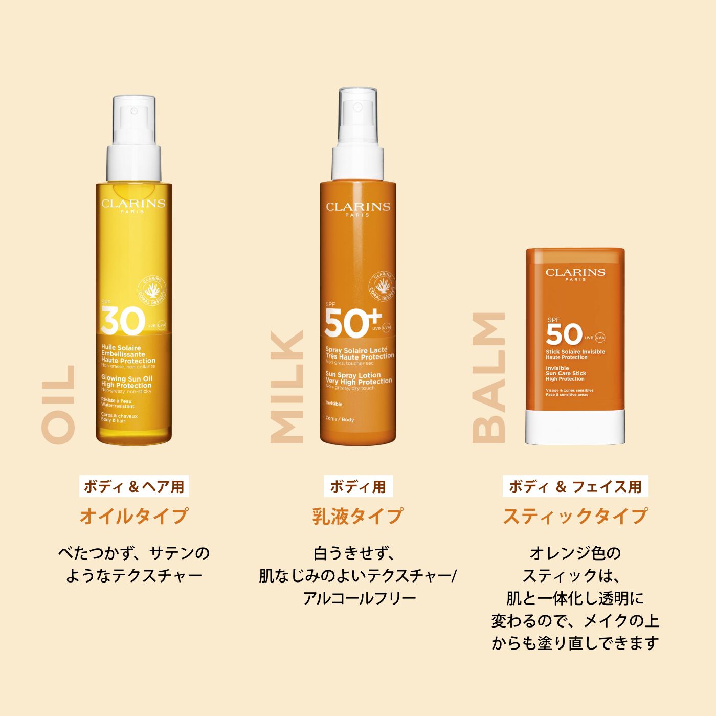 インビジブル サンケア スティック ハイ プロテクション | CLARINS