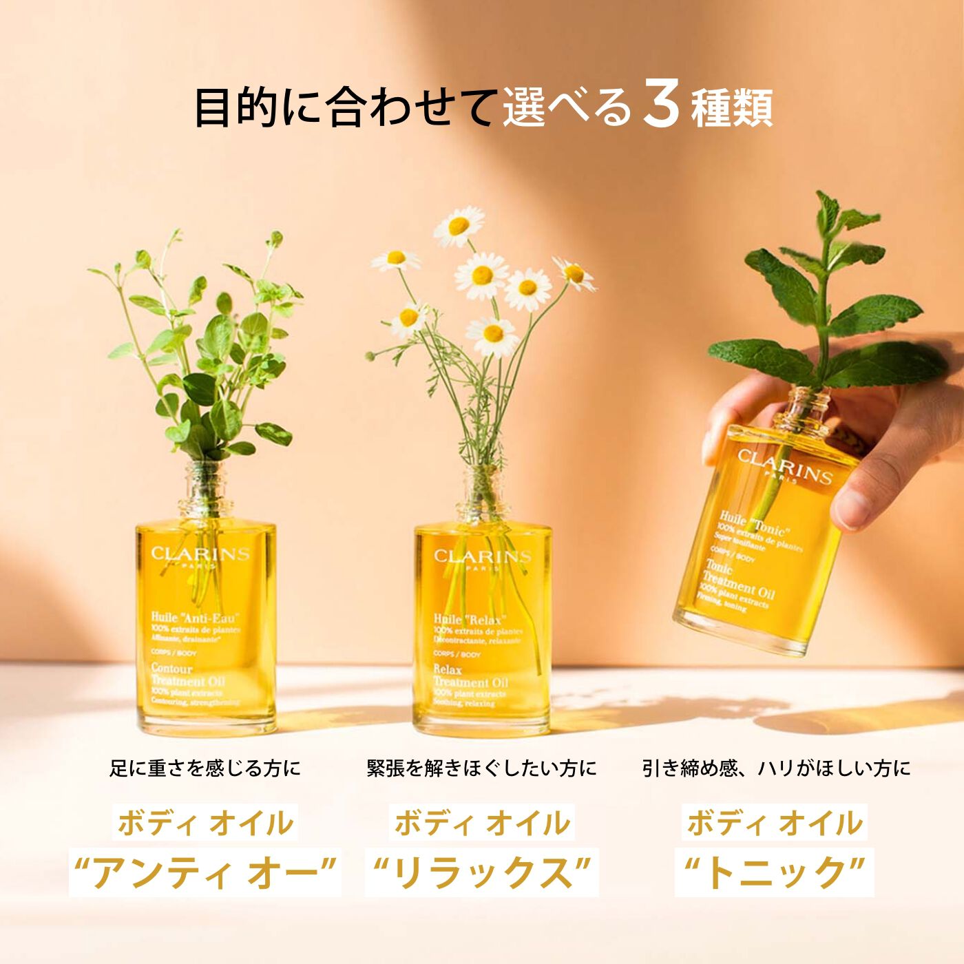 【メーカー直売】の商品をすべて オイル ボディ “リラックス” CLARINS® | ボディクリーム