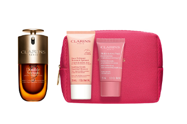 CLARINS クラランス 3点セット ラッピング付き 楽天市場】クラランス スキンケア3点セット オレンジポーチ付