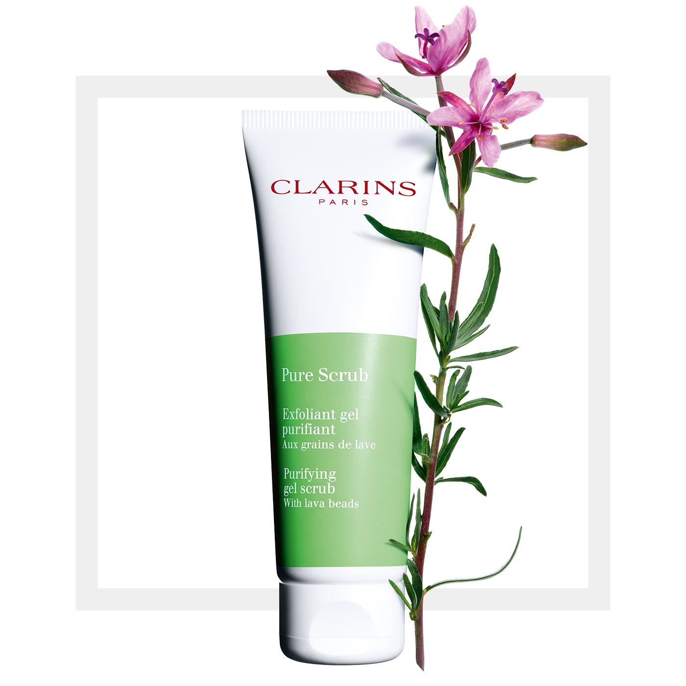 ピュア ジェル スクラブ clarins