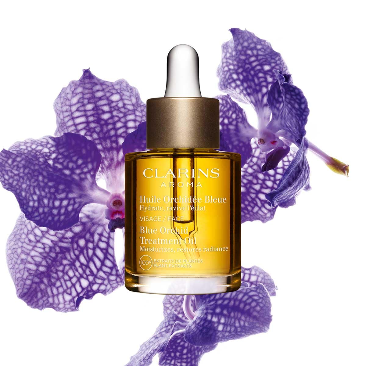 プラント フェイス オイル デハイドレイテッド スキン | CLARINS® 公式